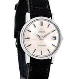 vintage omega seamaster watch dial shot