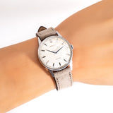 vintage rolex precision wrist shot, close up