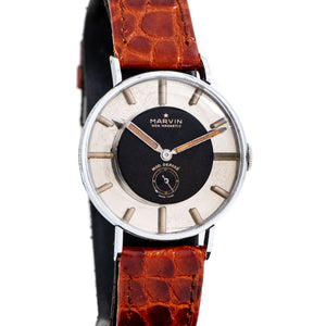 vintage marvin watch dial shot