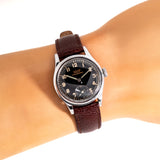 vintage tissot military watch wrist shot