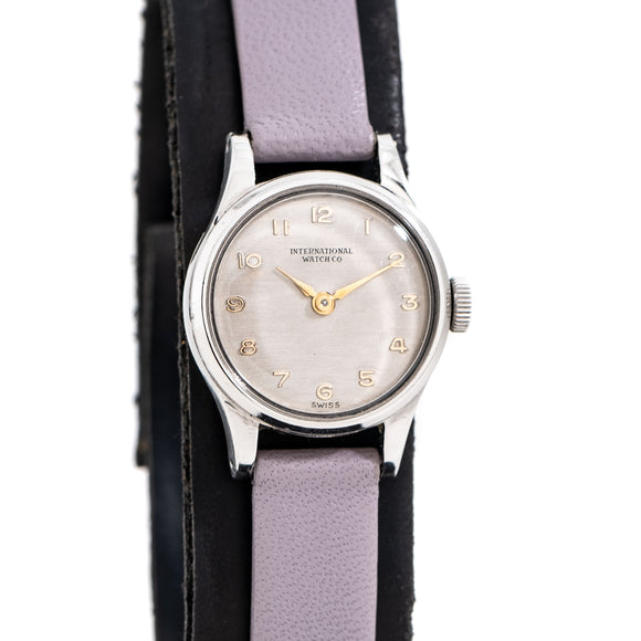 1950 Vintage Ladies IWC Stainless Steel Watch ( #15493)