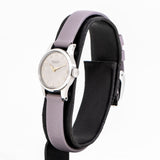 vintage iwc ladies watch dial shot, side view