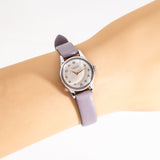 vintage iwc ladies watch wrist shot, close up