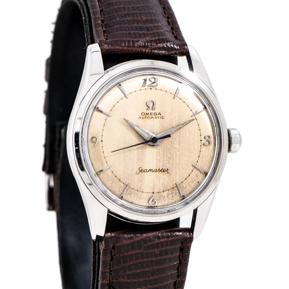 vintage omega watch dial shot
