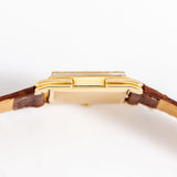 vintage omega watch side case shot