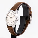 vintage iwc dial shot, side shot