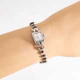 vintage rolex ladies watch wrist shot, close up