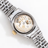 1954 Vintage Ladies Rolex Oyster Perpetual "Notched" Bezel Ref. 6507 14k Yellow Gold & Stainless Steel Watch (# 15504)