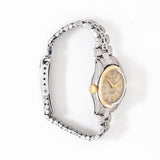 1954 Vintage Ladies Rolex Oyster Perpetual "Notched" Bezel Ref. 6507 14k Yellow Gold & Stainless Steel Watch (# 15504)