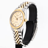 1966 Vintage Rolex Turn-O-Graph "Thunderbird" Datejust Ref. 1625 14K Yellow Gold & Stainless Steel Watch (# 15505)