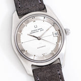 1965 Universal Genéve Polerouter Date Ref. 869115/02 Microtor Automatic Stainless Steel Watch (# 15506)