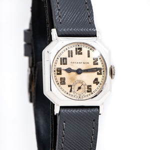 vintage tiffany watch dial shot