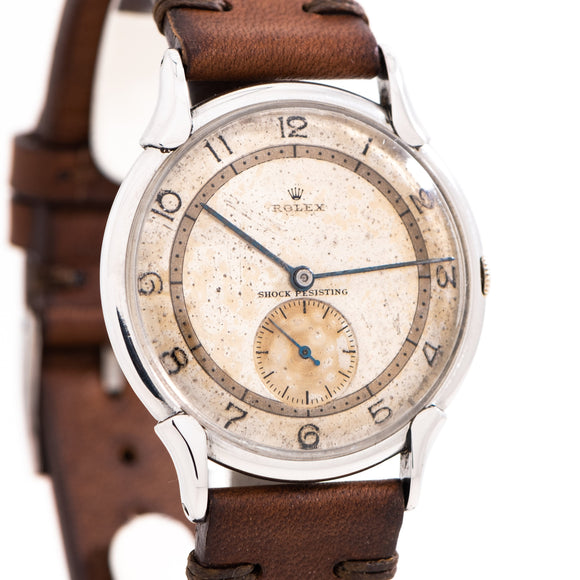 1946 Vintage Rolex Ref. 4498 Stainless Steel Watch  (# 14363)