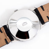 vintage zodiac moonphase watch case back shot