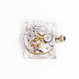 vintage cartier tank must de champagne movement shot