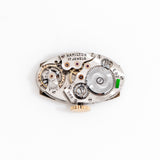 vintage hamilton ladies watch movement shot