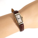 vintage hamilton ladies watch wrist shot