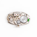 vintage hamilton ladies watch movement shot