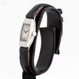 vintage hamilton ladies watch dial shot, side view