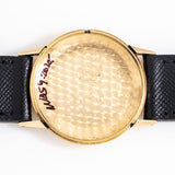 vintage rolex precision interior case back shot