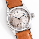 vintage rolex oyster royal dial shot, on its back