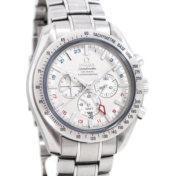 2000's Omega Speedmaster Co-Axial Chronometer GMT Ref. 3581.30 in Stainless Steel (# 14755)