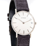 vintage wittnauer wristwatch dial shot