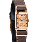 vintage hamilton wilshire dial shot