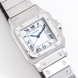 1980's Cartier Santos Carrée Ref. 2960 Stainless Steel Watch (# 15534)