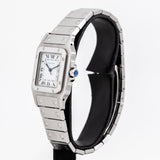 1980's Cartier Santos Carrée Ref. 2960 Stainless Steel Watch (# 15534)