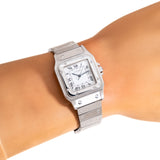 1980's Cartier Santos Carrée Ref. 2960 Stainless Steel Watch (# 15534)