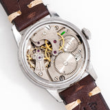 vintage waltham military watch movement shot