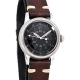 vintage waltham military watch dial shot