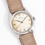 vintage rolex elegante dial shot, on its back