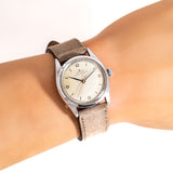 vintage rolex elegante wrist shot, close up