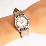 vintage rolex oysterdate wristwatch wrist shot