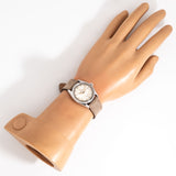 vintage rolex oysterdate wristwatch wrist shot, overview