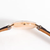 vintage rolex precision watch crown shot