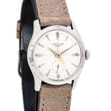 vintage longines watch dial shot