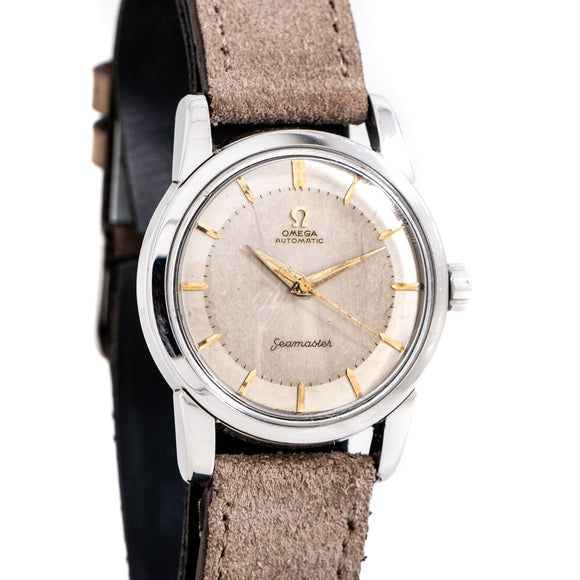vintage omega seamaster dial shot