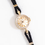 vintage rolex ladies watch dial shot, on its back