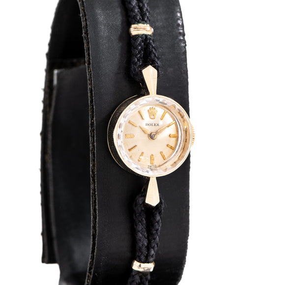 vintage rolex ladies watch dial shot