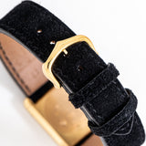 1990's Era Cartier Tank Must De 18k Yellow Gold Plated over Sterling Silver (# 15550)