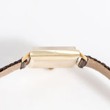 vintage cartier square shaped watch case shot