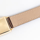 vintage cartier square shaped watch strap shot