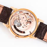 1963 Vintage Omega Seamaster Ref. 166.003 RARE Solid 18k Rose Gold Watch (# 15555)