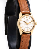 vintage omega ladymatic watch dial shot