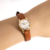 vintage omega ladymatic watch wrist shot