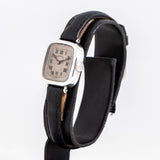 vintage tiffany and co tv case watch dial shot, side view