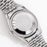 vintage rolex datejust 1603 case back shot